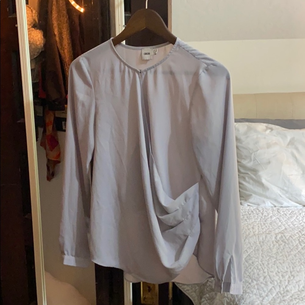 Blue ASOS Blouse